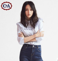 双11预售：C&A CA200183838 女士花边衬衫