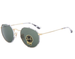 Ray·Ban 雷朋 RB 3447JM 168/4E 复古圆形太阳镜 50mm