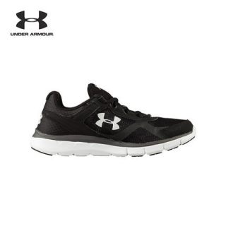  UNDER ARMOUR/安德玛 男士跑步鞋  40 40.5 41 42 42.5 43 44 44.5 45 45.5 46 47.5 48.5 100白色/炭黑/蓝色