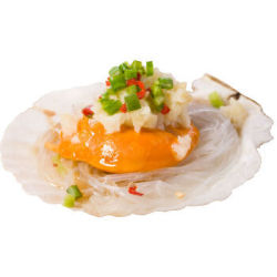 獐子岛 冷冻蒜蓉粉丝扇贝(MSC认证)400g 12只 *5件
