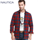 双11预告：NAUTICA 诺帝卡 ESQ W43327Q 男士纯棉格子衬衫