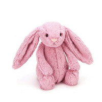 Jellycat 毛绒玩偶 害羞系列之邦尼兔 粉色中号 