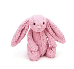 Jellycat 毛绒玩偶 害羞系列之邦尼兔 粉色中号 