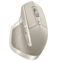Logitech 罗技 MX MASTER 蓝牙优联双模无线鼠标 哑光金