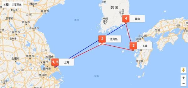 蓝宝石公主号 上海-济州+釜山+长崎 6天5晚 内舱4人房