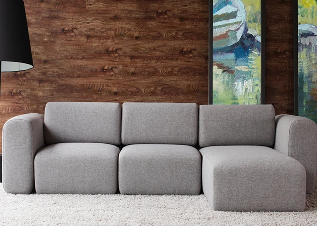 Innovation 依诺维绅 WEKRO 布艺可拆洗小户型沙发 三人位