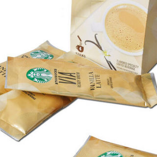 STARBUCKS 星巴克 VIA香草拿铁+摩卡风味+焦糖风味 90.8g*3