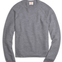 Brooks Brothers Honeycomb Crewneck 男士圆领毛衣 