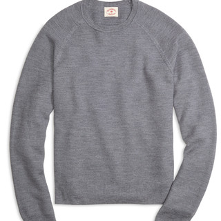 布克兄弟 Brooks Brothers Honeycomb Crewneck 男士圆领毛衣 
