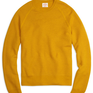 布克兄弟 Brooks Brothers Honeycomb Crewneck 男士圆领毛衣 