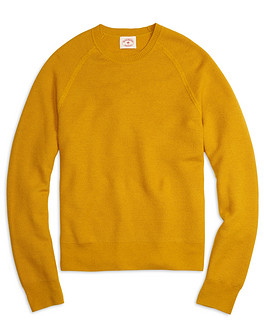 Brooks Brothers Honeycomb Crewneck 男士圆领毛衣 