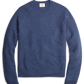 布克兄弟 Brooks Brothers Honeycomb Crewneck 男士圆领毛衣 
