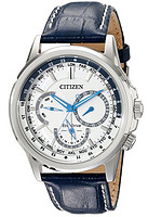 Citizen 西铁城 Calendrier系列 Eco-Drive BU2020-02A 男士光动能腕表