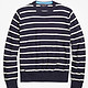 Brooks Brothers Lightweight Breton 男士圆领毛衣