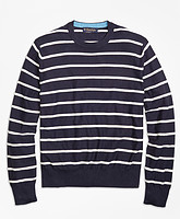 Brooks Brothers  Lightweight Breton  男士圆领毛衣