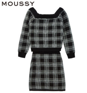 MOUSSY 0108AB70-5510 女士套装裙