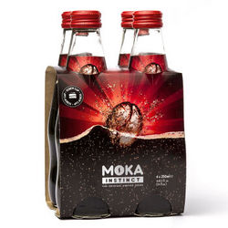 MOKA 慕卡 Instinct 意式咖啡汽水250ML*4瓶 组合装