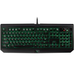 RAZER 雷蛇 BlackWidow Ultimate 黑寡妇蜘蛛终极版2016 机械键盘 黑色 绿轴