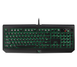 RAZER 雷蛇 BlackWidow Ultimate 黑寡妇蜘蛛终极版2016 机械键盘 黑色 绿轴