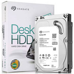 SEAGATE 希捷 2TB 7200转64M SATA3 台式机硬盘(ST2000DM001)