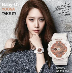 Casio 卡西欧 Baby-G系列 女士多功能双显运动表 BA-11 0-1AER