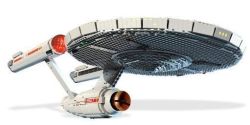 MEGA BLOKS 美高 DPH83 Star Terk 星际迷航  NCC-1701 企业号模型