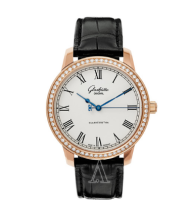 Glashutte 格拉苏蒂 senator 参议院系列  39-59-01-15-04 男士机械腕表 