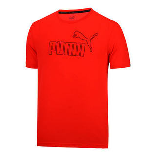 PUMA 彪马 ESS Poly No.1 男款短袖T恤