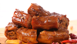 绝味  锁鲜装 黑鸭甜辣鸭脖205g+鸭锁骨240g*2件