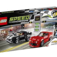 LEGO 乐高 Speed Champions 超级赛车系列 75874 雪佛兰大黄蜂竞赛