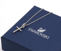 双11预告：SWAROVSKI 施华洛世奇 261562633 十字型 水晶吊坠项链