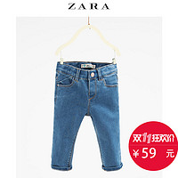 双11预告：ZARA 女婴童装 五口袋牛仔长裤 04433551400