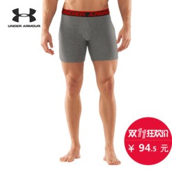 UNDER ARMOUR 安德玛 Boxerjock 6英寸 男士内裤