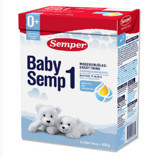 Semper 森宝 Baby Semp 婴儿配方奶粉 1段 800g*6盒