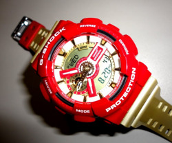 CASIO 卡西欧 G-SHOCK GA110CS-4A 男士电子表 