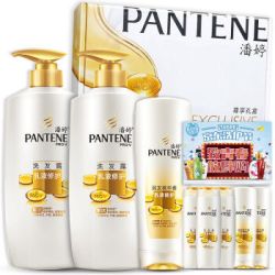 PANTENE 潘婷 乳液修护洗发水 500ml*2瓶+护发素 400ml+洗发露 80ml*3瓶+护发素 80ml*2瓶