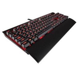 CORSAIR 美商海盗船 K70 LUX 惩戒者 机械键盘 红光红轴