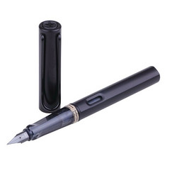 凌美LAMY钢笔签字笔Al-star恒星系列时尚办公墨水笔 黑色标准F尖礼品钢笔德国原装进口