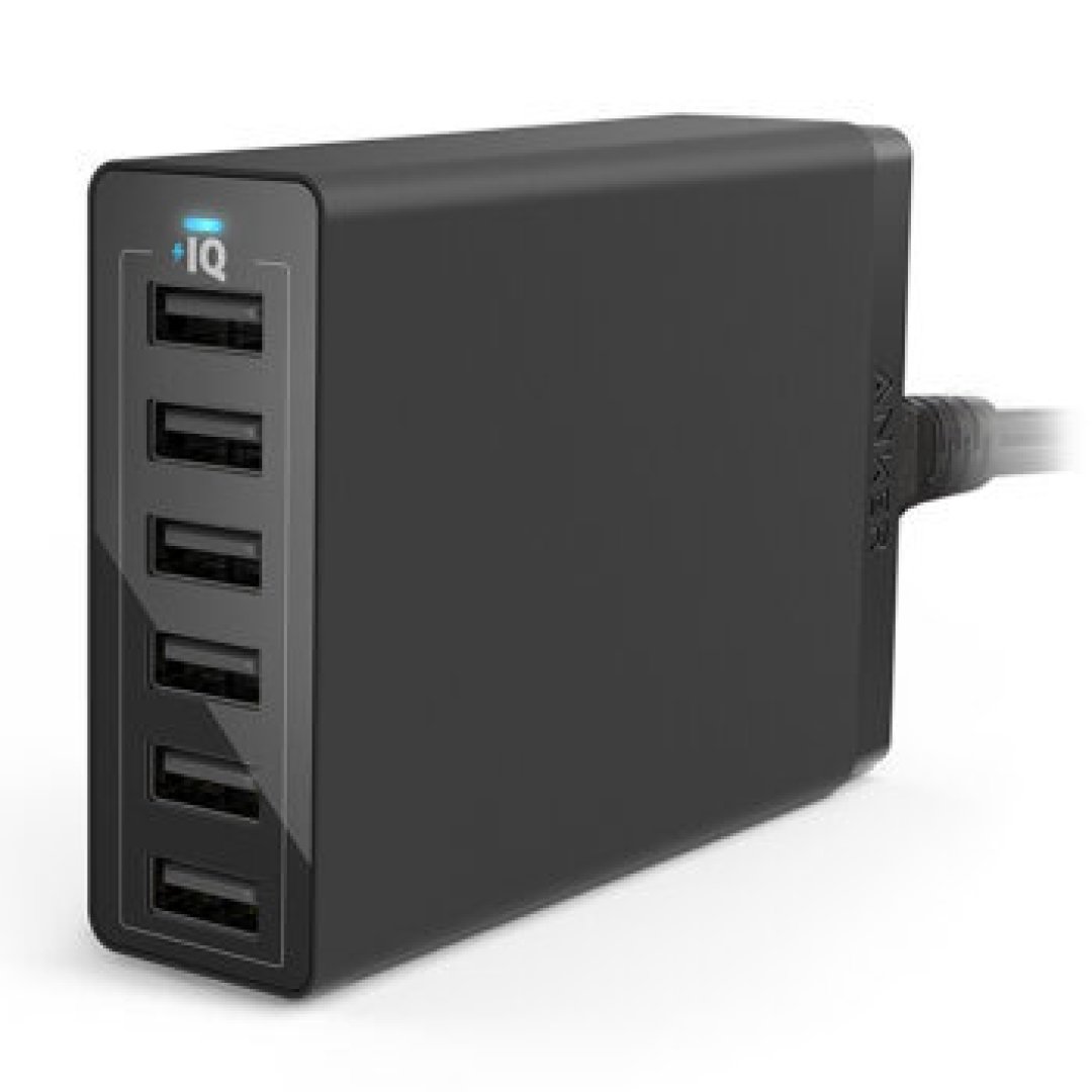 Anker 60W 桌面级六口充电器