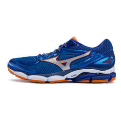 Mizuno美津浓 男慢跑鞋 缓冲跑鞋 ULTIMA 8 J1GC160903 蓝/银/橙 42