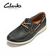  小码福利：Clarks Unnautical Sea 男士休闲鞋*3双　