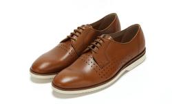 Clarks Tulik Edge Derby 男士休闲皮鞋*3双