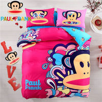 PAUL FRANK 大嘴猴 纯棉四件套全棉 1.8m*3套