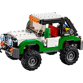LEGO 乐高 创意百变系列 31037 水陆空三合一探险车