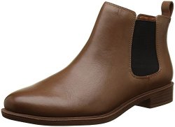 Clarks Taylor Shine Chelsea 真皮女靴