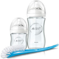 飞利浦 AVENT 新安怡 自然系列玻璃奶瓶哺育套装+凑单品