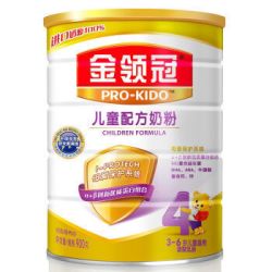 伊利 奶粉 金领冠儿童配方奶粉4段 900克