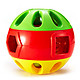 AUBY 澳贝  益智玩具 响铃滚滚球 运动爬行婴幼儿童早教启智 6-12个月
