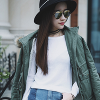 Gap 盖璞 241454-1 W2 女士美利奴羊毛圆领毛衣