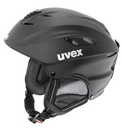 UVEX 优维斯 亚洲款 中性 滑雪头盔 uvex oversize xxl S5660892208 亚光黑色 63-64cm